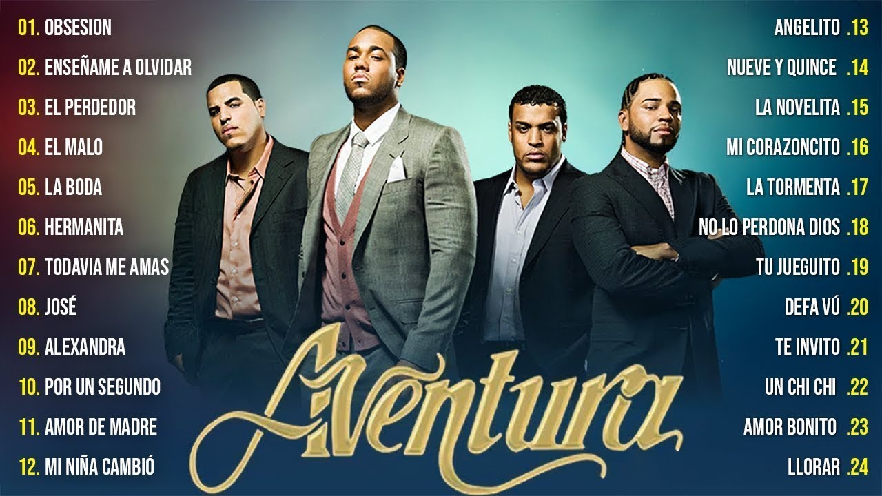 LAS 30 MEJORES CANCIONES DE AVENTURA BACHATA   MIX AVENTURA ÉXITOS SUS MEJORES BACHATAS ROMÁNTICAS