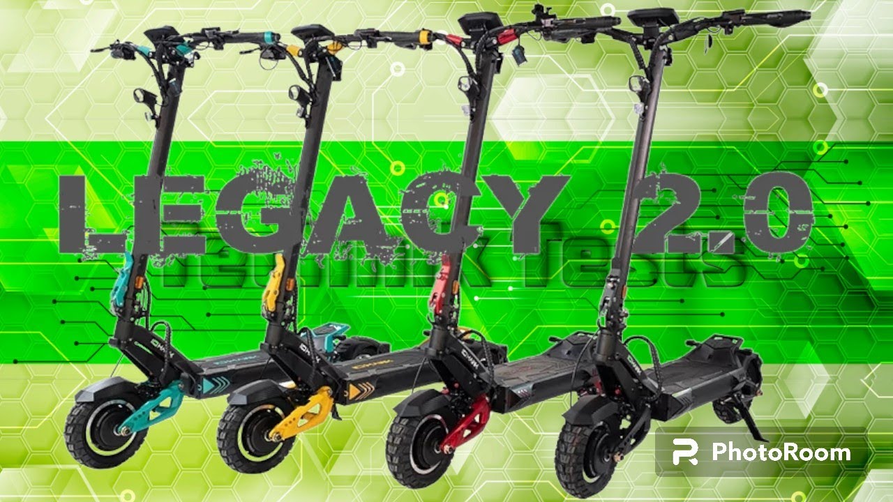 Io Hawk Legacy 2.0 Test / Review / erster E-Scooter mit Dual Motor / Steigfähigkeit / Berg Test 🗻