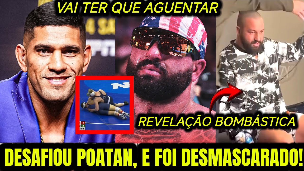 VAZA LUTA COMPROMETEDORA DE HOKIT! E AINDA QUER LUTAR CONTRA ALEX  POATAN?