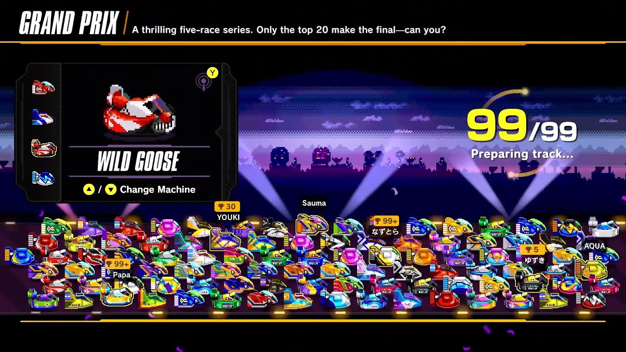 F-Zero 99: 1.4.0 Update (Festival, Star Rivals, New Team Battle) Livestream