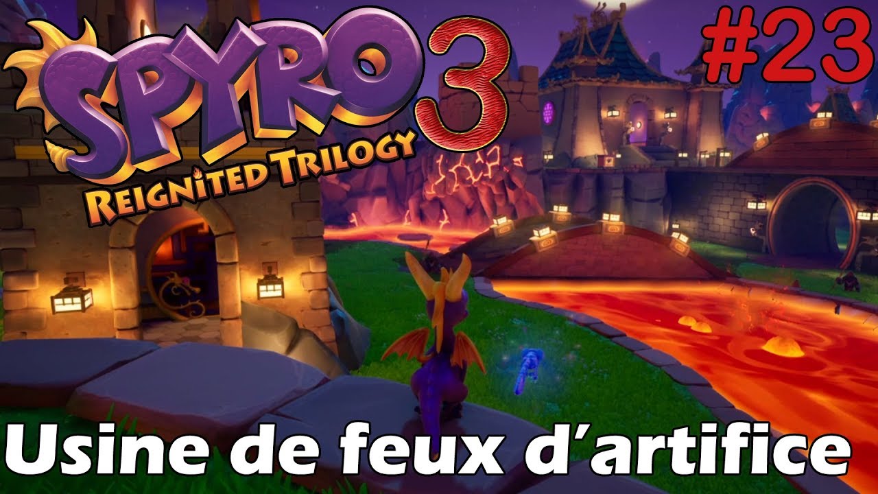 Spyro 3 - Reignited Trilogy - Usine de feux d'artifice 100%