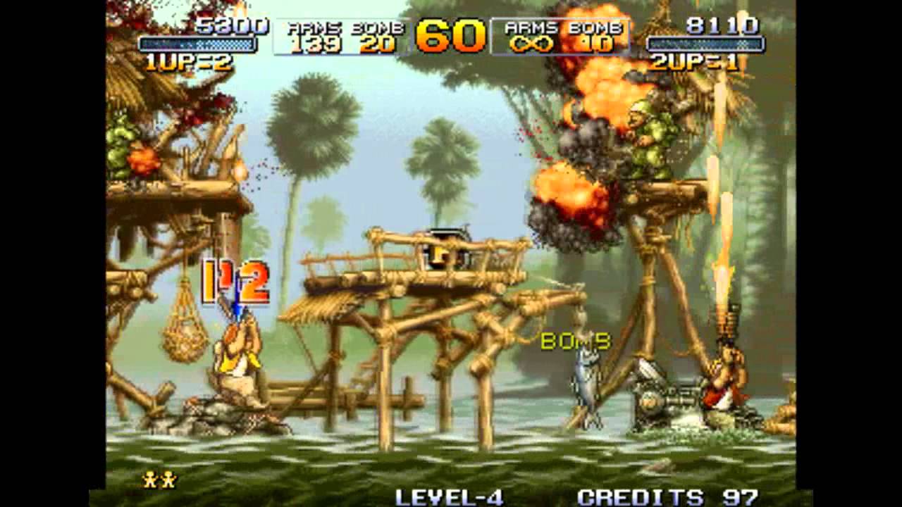 Gameplay, Metal Slug Super Vehicle 001, Mission 1