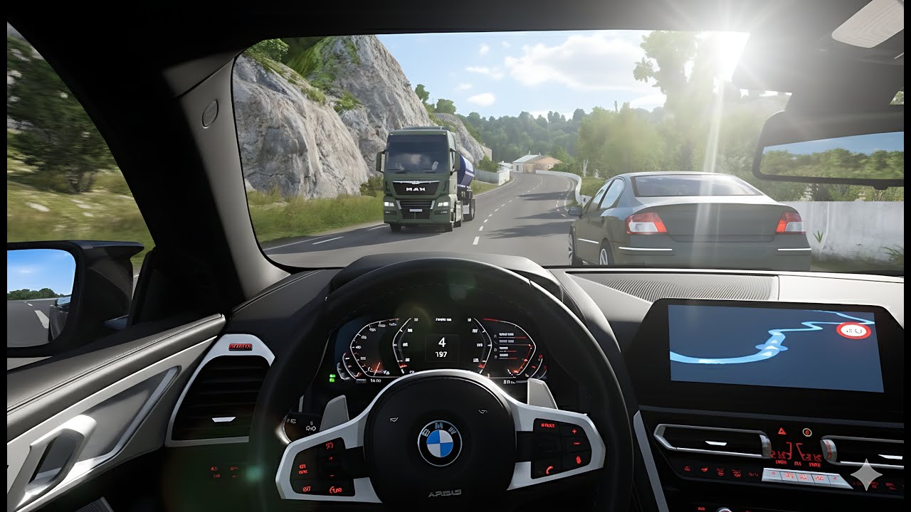BMW M8: The Unhinged Full Rush Madness | ETS 2 Gameplay