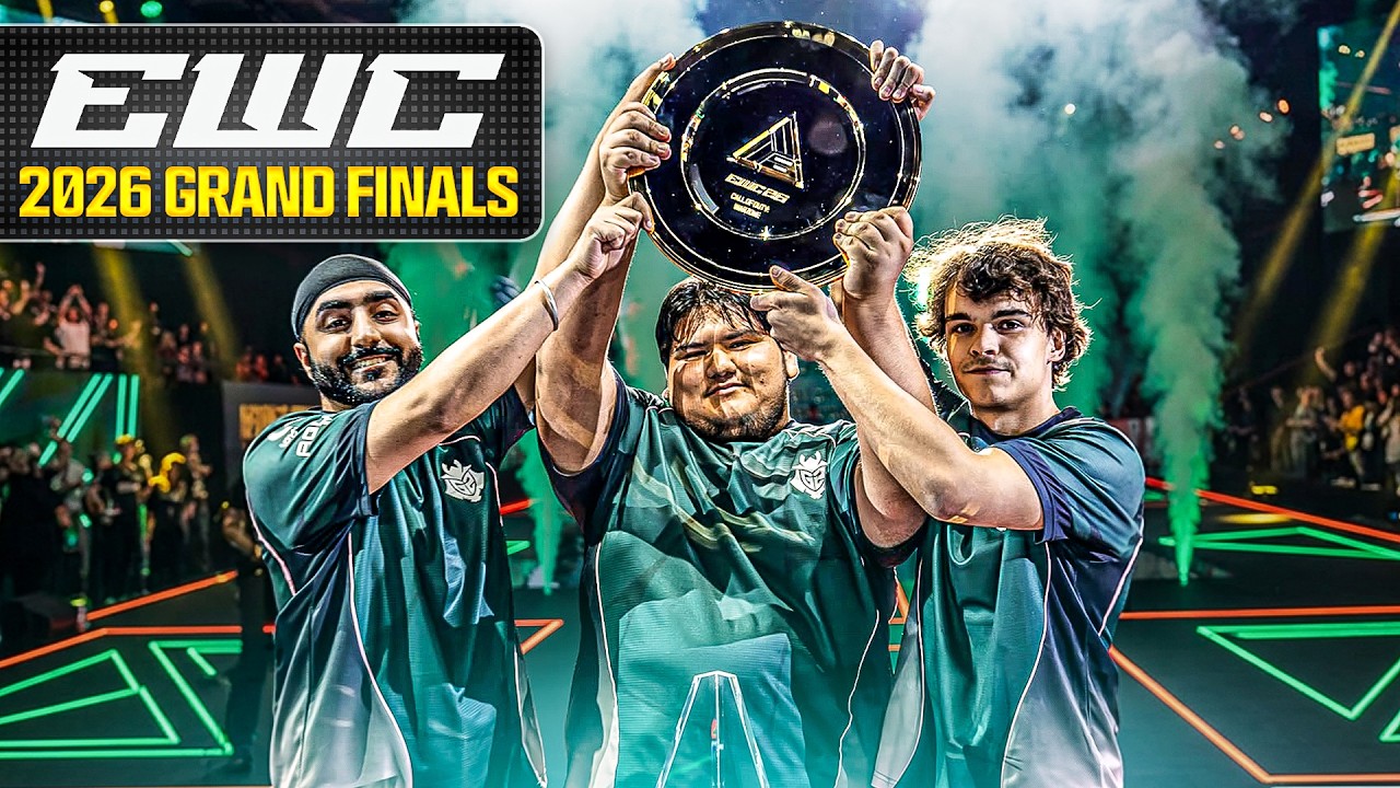 Ваши НОВЫЕ чемпионы EWC Warzone 2026 | Призовой фонд $1 000 000