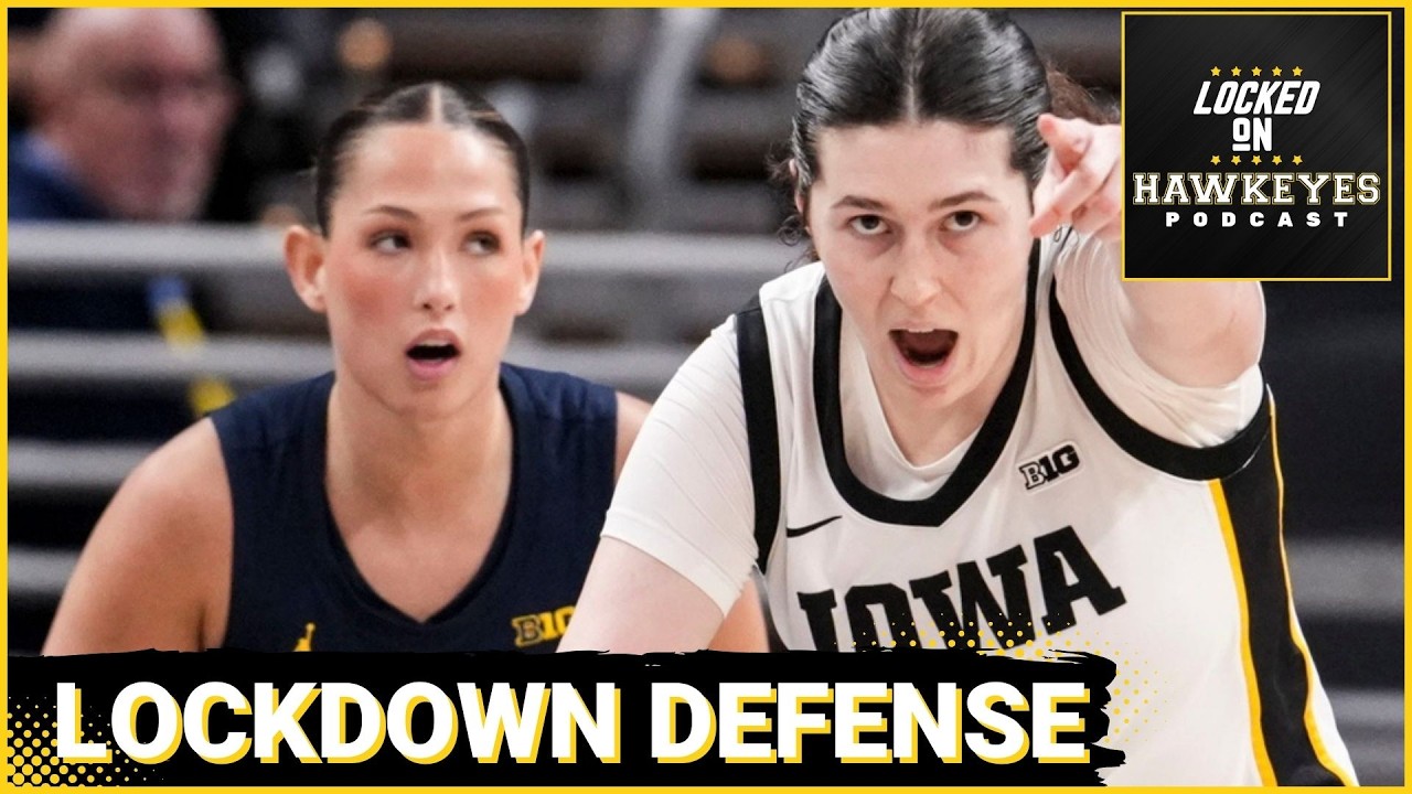 LOCKDOWN D: Iowa Hawkeyes SHUT DOWN Michigan Again—How Ava Heiden, Hannah Stuelke & Defense DOMINATE