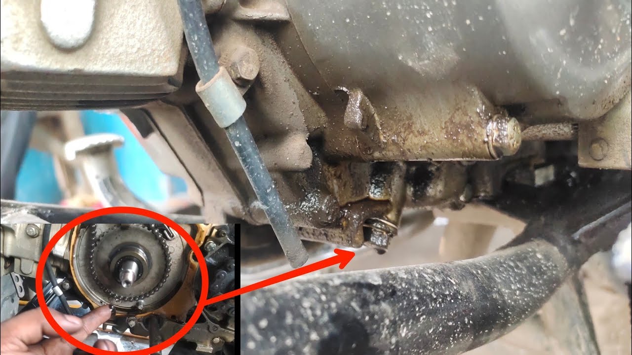 How to repair engine oil leakage Hero Splendor Plus, Passion Pro, HF Deluxe