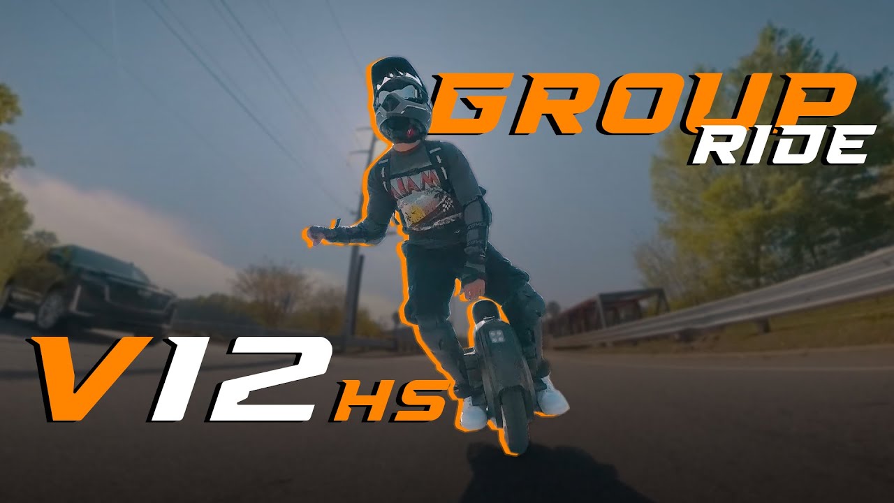 Inmotion V12 HS Group Ride