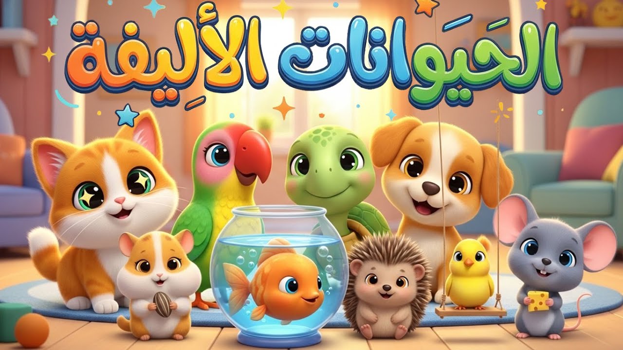 الحيوانات المنزلية اللطيفة! 🏠 | أغنية القطة والكلب والببغاء 🦜