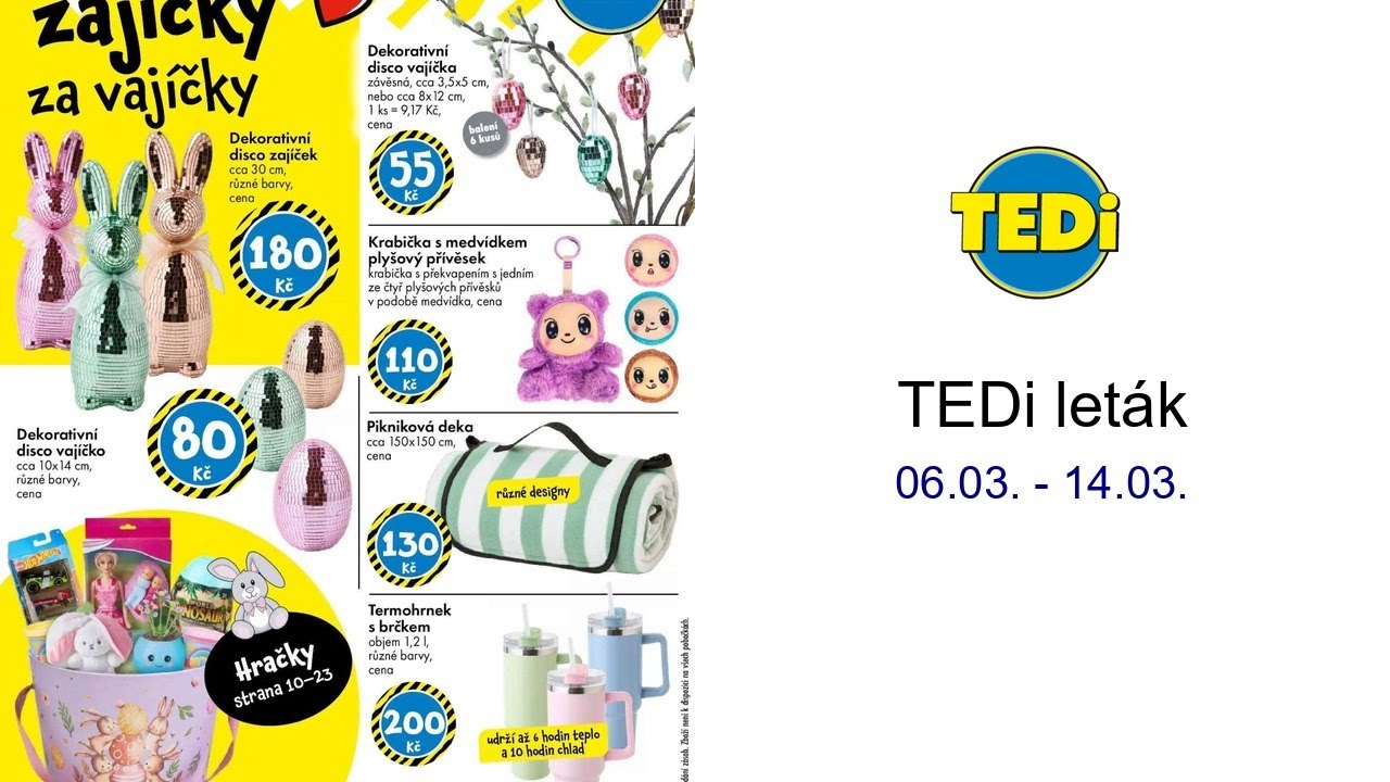 TEDi leták 06.03. - 14.03.