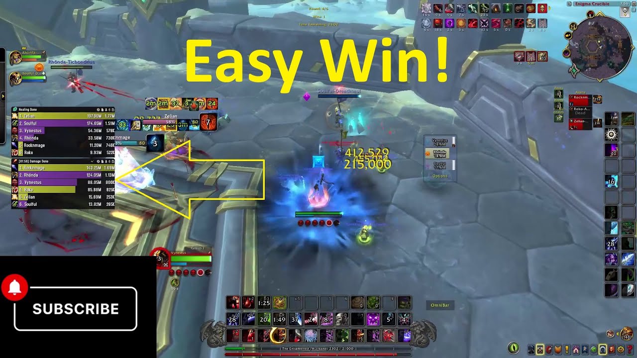 Blood Death Knight Solo Shuffle - 11.2.7 WoW PvP Arena - World of Warcraft