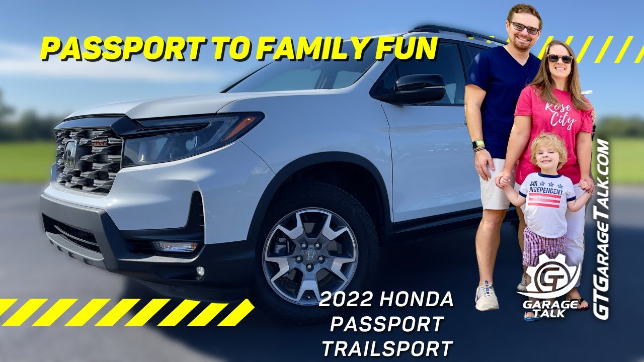 2022 Honda Passport Trailsport Family Review with Child Seat Installation