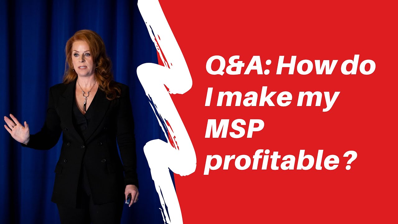 Robin Robins Q&A: How do I make my MSP profitable?