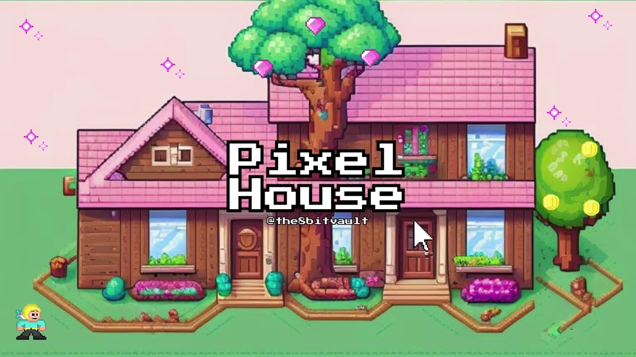 Pixel House (no copyright 8-bit music) | full version