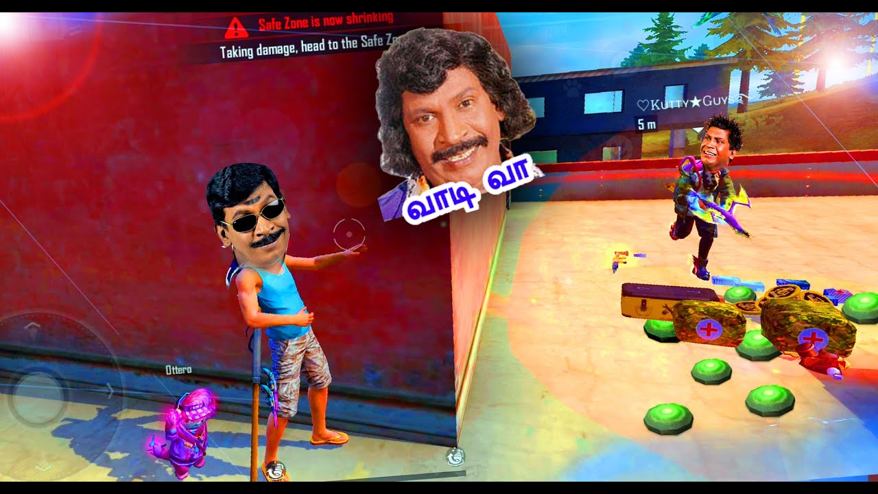 🤣FREE FIRE BEST FUNNY MOMENTS EVER 🤪| FF FUNNY TAMIL | FF WTF MOMENTS | KUTTY GUYS GAMING 🤪