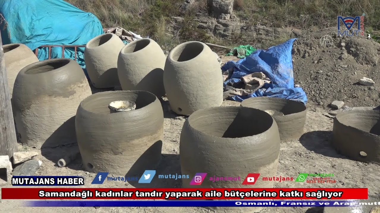 Samandağlı kadınlar tandır yaparak aile bütçelerine katkı sağlıyor