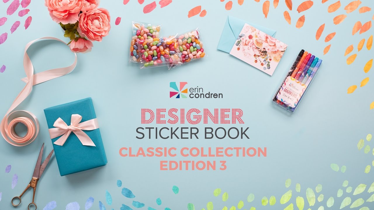 Erin Condren Classic Stickerbook V3