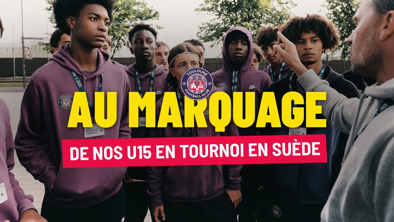 Au Marquage de nos U15 en Suède 🇸🇪 pour disputer le Tournoi de Malmö