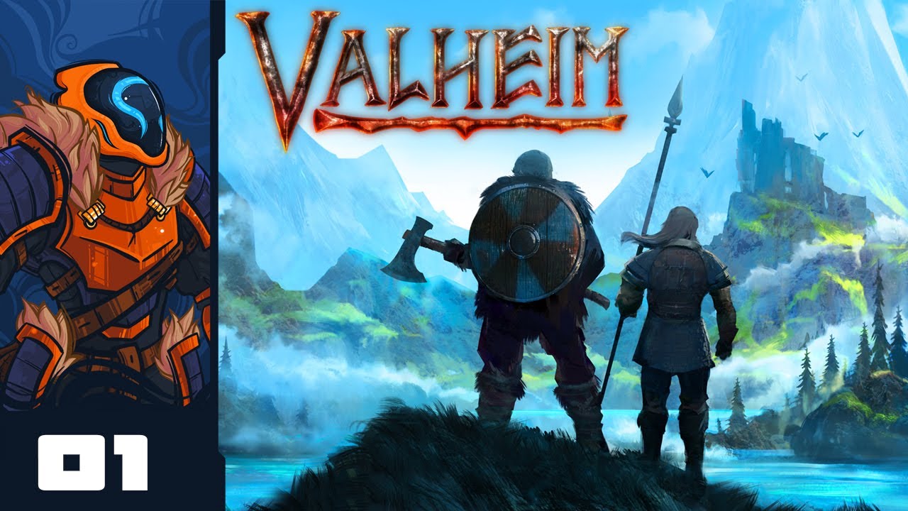 Viking Hut Building Simulator 2021 - Let's Play Valheim [Early Access] - Part 1