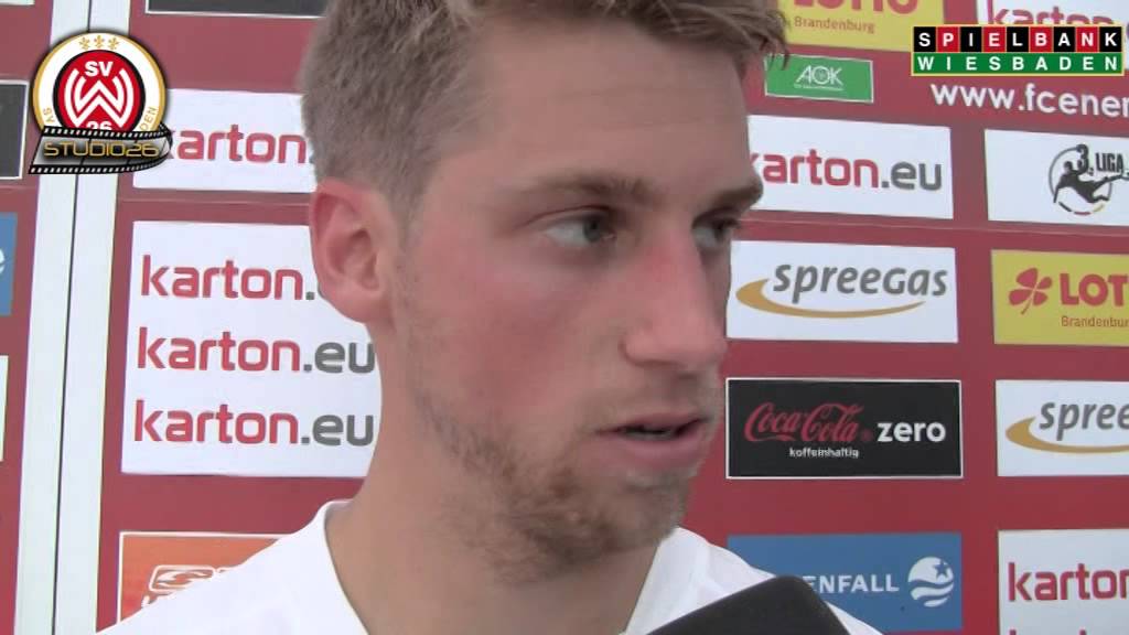 Marc Lorenz nach dem Spiel FC Energie Cottbus vs. SVWW