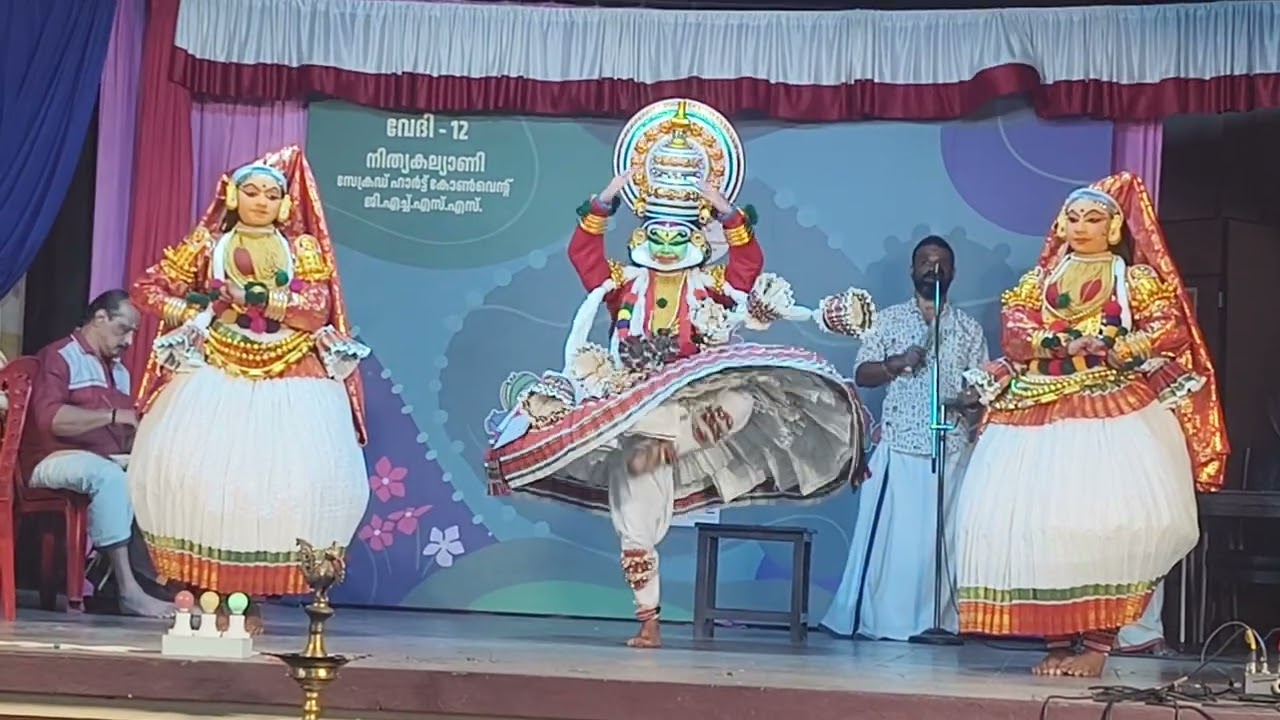 64th  State Kalolsavam HS കഥകളി ഗ്രൂപ്പ്‌ A Grade