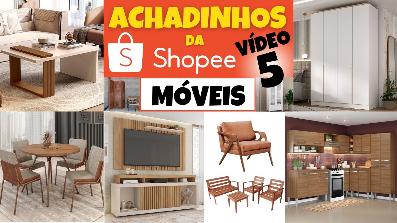 🛋️ Achadinhos de MÓVEIS na Shopee – Promoções e Ofertas IMPERDÍVEIS! 🛒