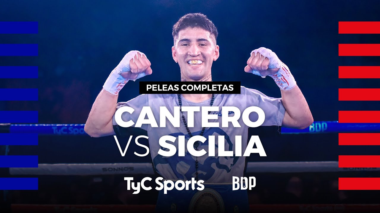 Alan Cantero vs. Alexis Sicilia  - Boxeo de Primera - TyCSports