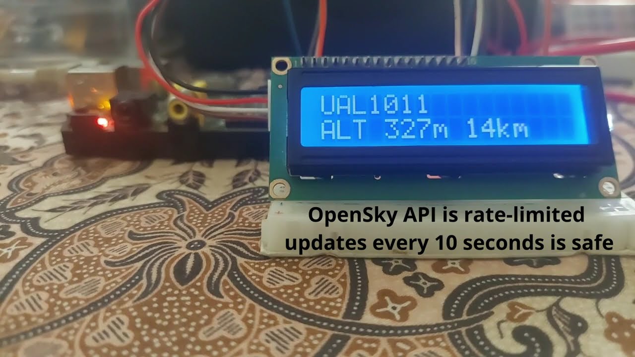 Raspberry Pi Live aircraft tracking