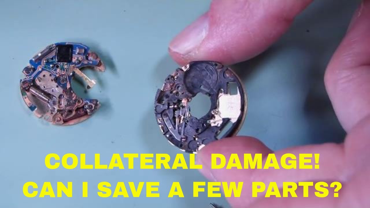 Fixing an ETA 251.471 Swiss Movement in Victorinox XLS Swiss Army Watch Chronograph Part I