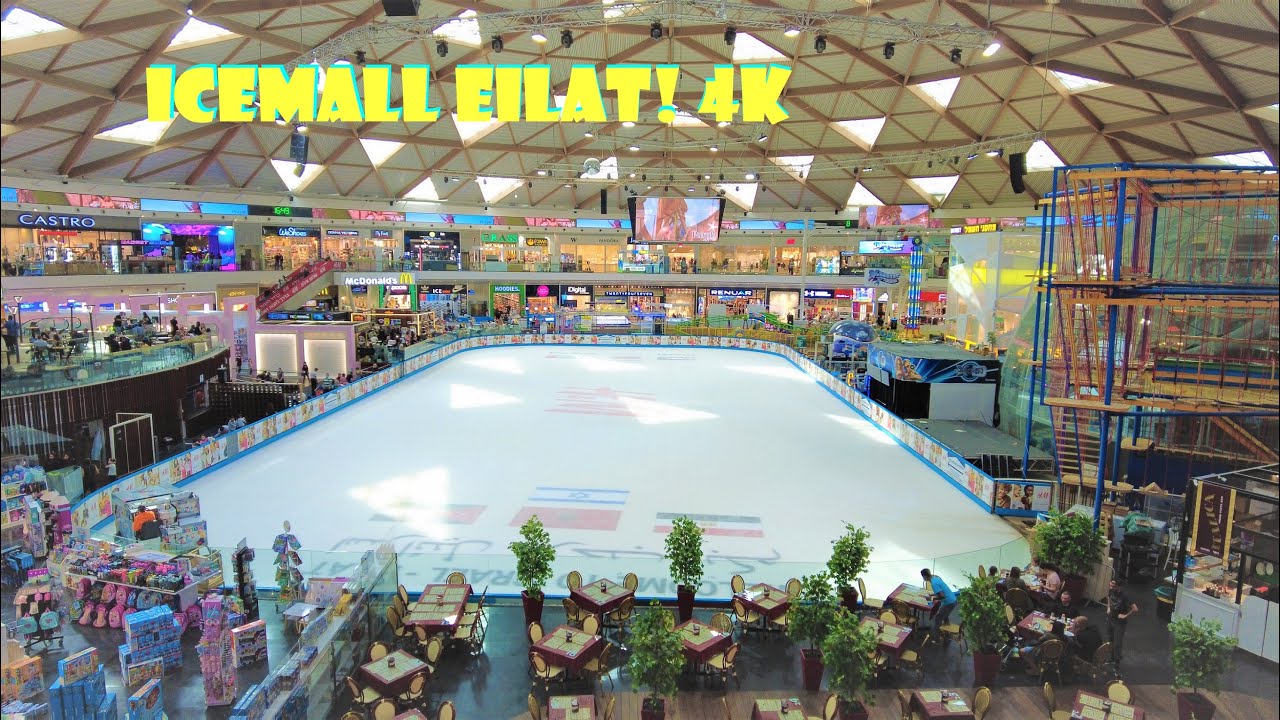 4K ❄ICE MALL❄ EILAT!! Unique place🤩, one of its kind, walking 4K