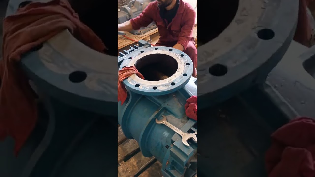 Robuschi Root blower RBS 126/F-HT assembly done