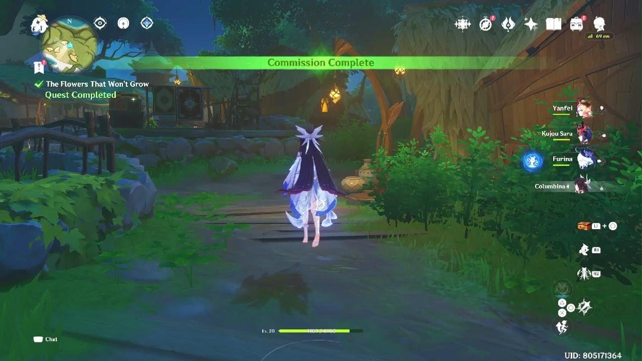 Columbina Helping out in sumeru