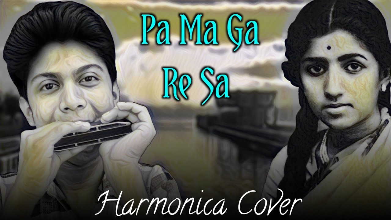 Pa Ma Ga Re Sa | Harmonica Cover By Kousik Halder | Instrumental | পা মা গা রে সা | Lata Mangeshkar
