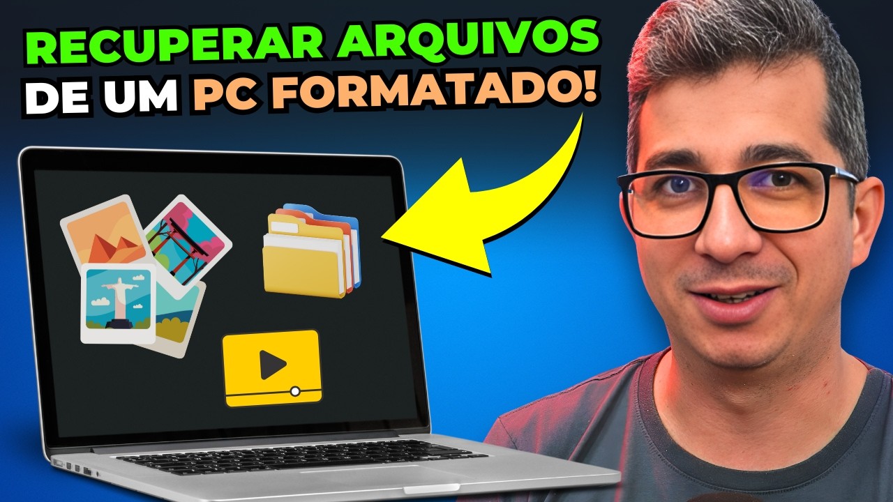 Recupere Seus Arquivos APAGADOS do PC Depois de Formatar!