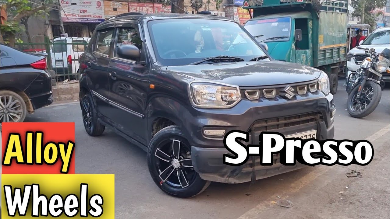 2022 Maruti Suzuki S-Presso  AlloyWheels Modified / Gaurav India
