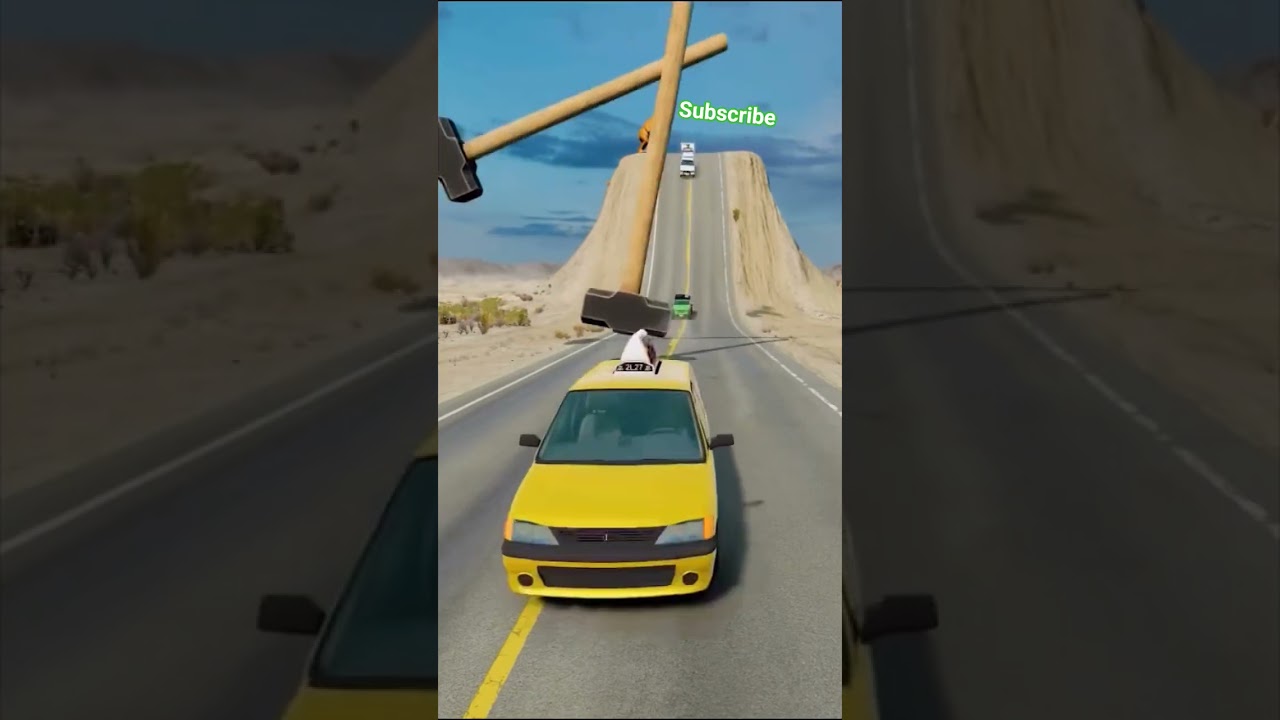 Slow motion to . 0.12 #beamng #carcrush