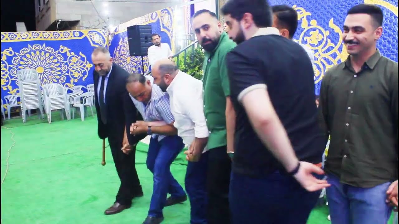 افراح الفالوجي سهرة العريس علي الفالوجي الفنان ايمن العمري تصوير مؤسسة حماده بني هاني