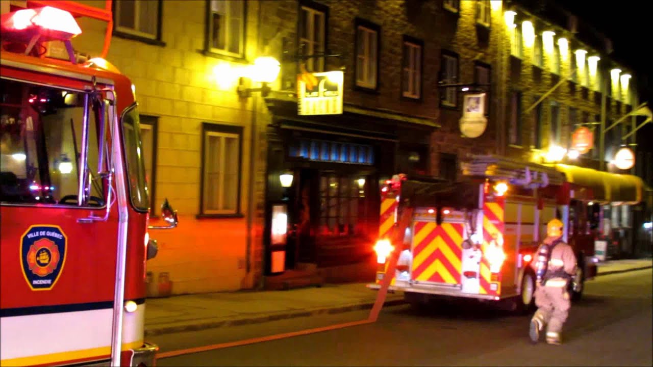 Incendie Vieux-Qu&eacute;bec