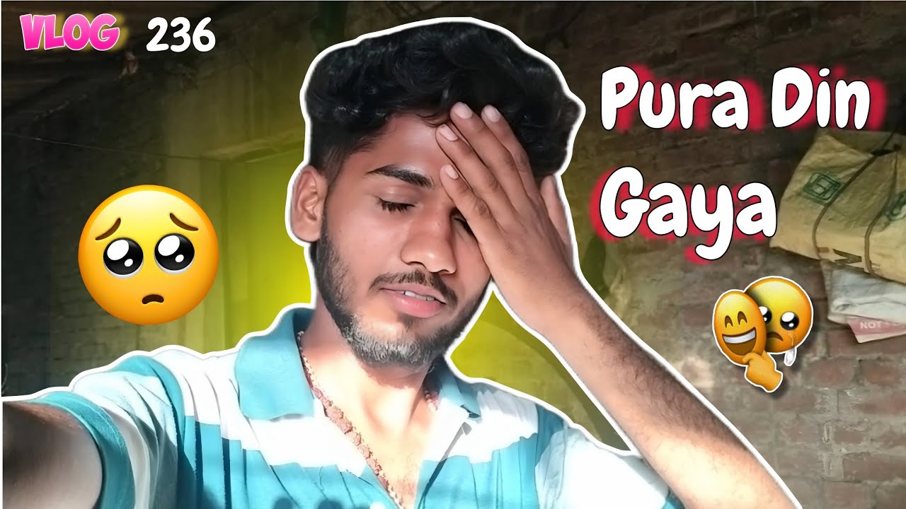 Sunday Ka 🥺 Pura Din Gaya 💔😭 || Village Boy Ki Life Bekar Hai 😔 || Struggle Life✅ #villagelife  