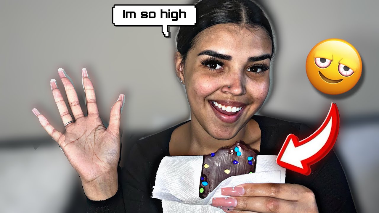 GIVING MY SPANISH GIRLFRIEND A FAKE &ldquo;ED1BLE&rdquo; To See How She Reacts 😳 (GETS FREAKY) 🤪