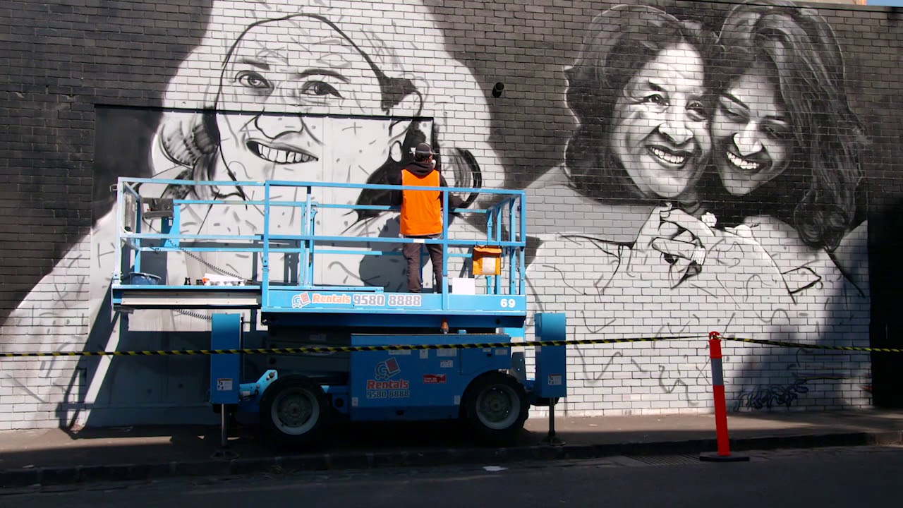 Meet Heesco - the Mongolian artist transforming Melbourne's streets