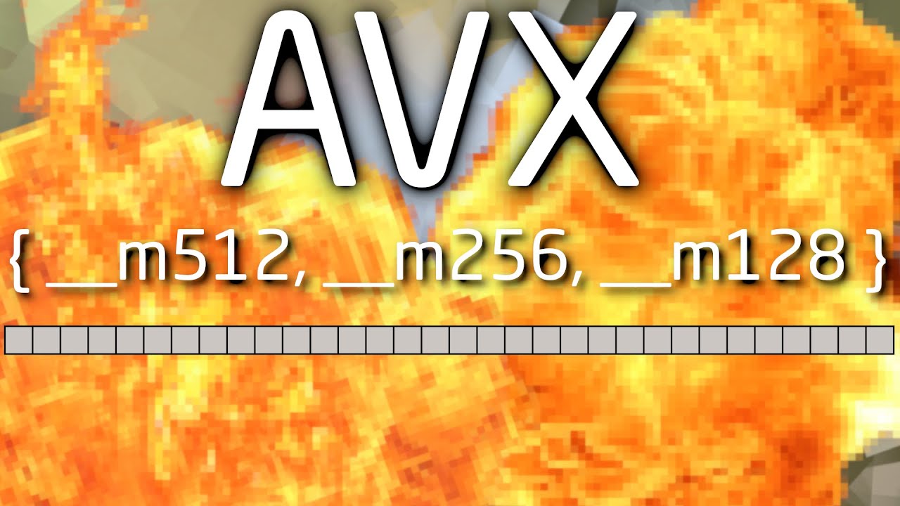 Объяснение AVX: анализ производительности и синтаксиса