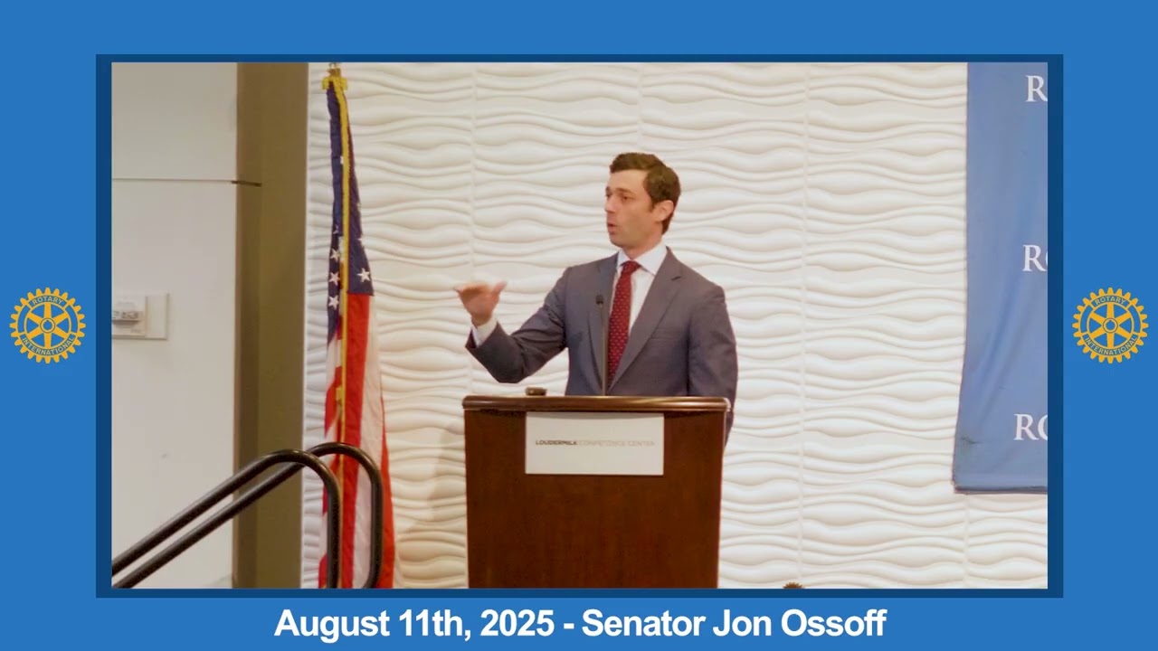 August 11th, 2025   Senator Jon Ossoff
