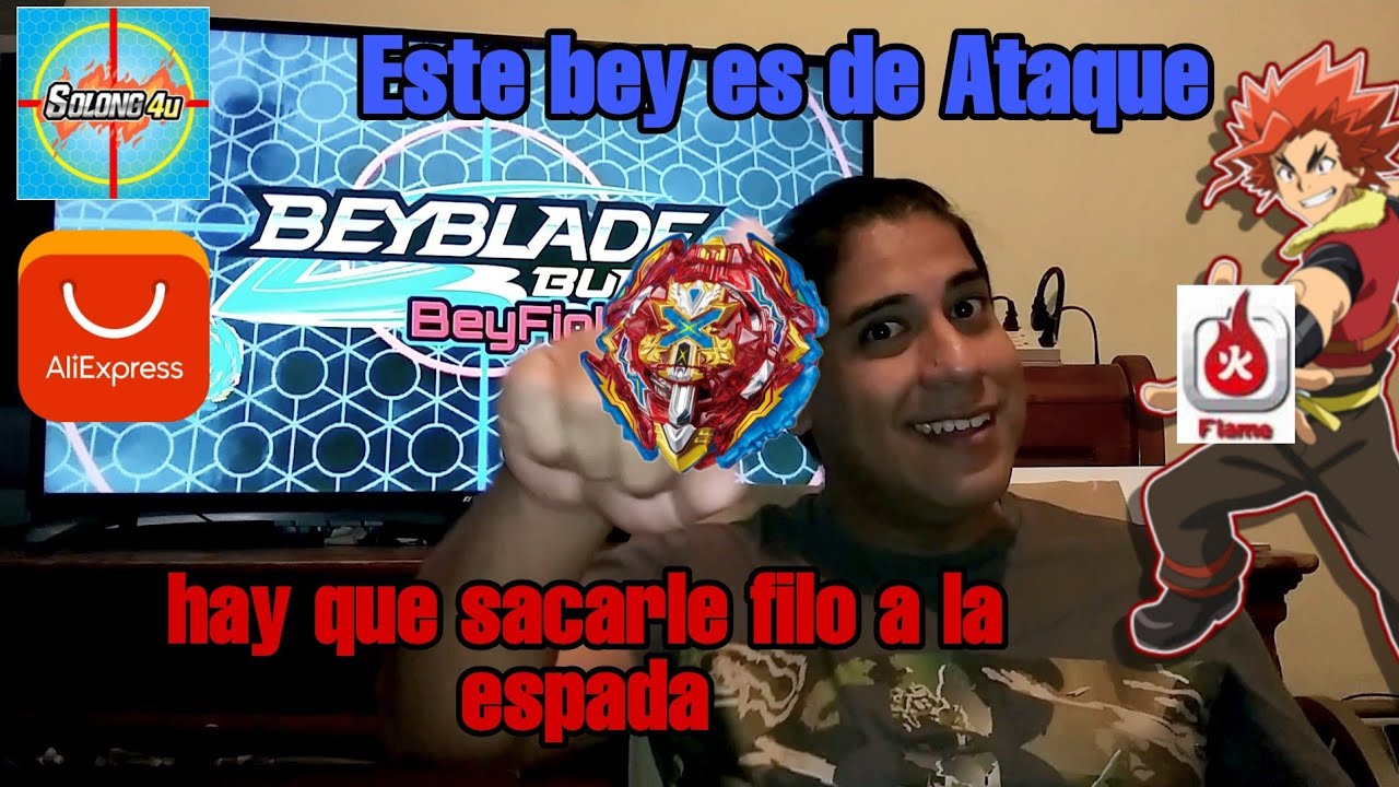 xiphoid xcalibur de flame de Aliexpress hay que sacarle filo a la espalda