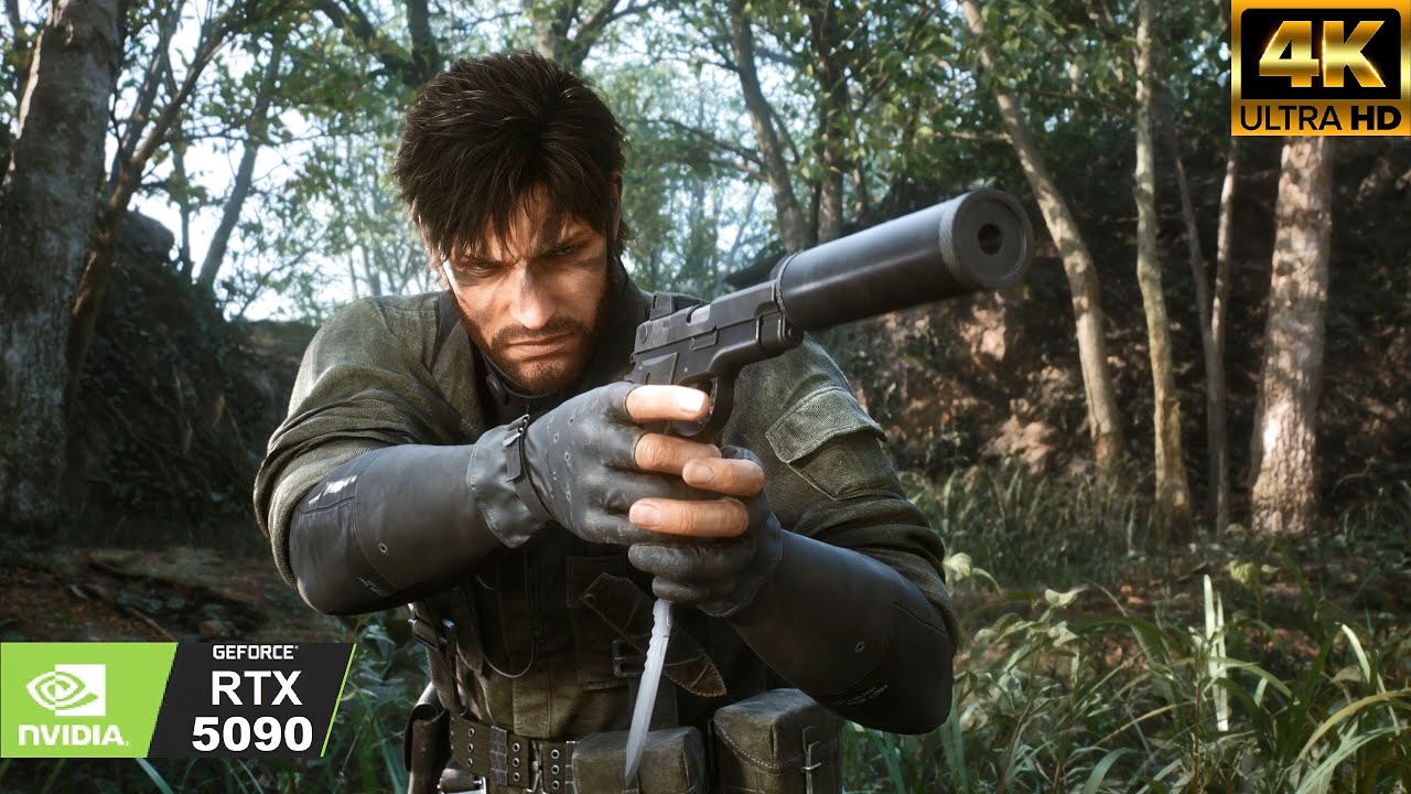 Metal Gear Solid Δ Snake Eater: POV Real Life 4K Graphics | RAYTRACING Mod on RTX 5090 | Complete RT