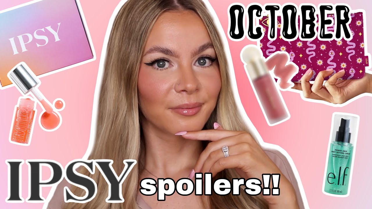 OCTOBER 2025 IPSY GLAM BAG & BOXYCHARM SPOILERS!