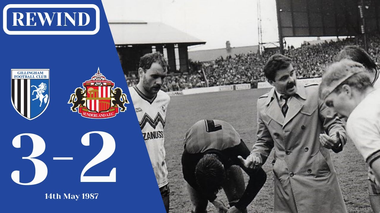 CLASSIC MATCH | GILLINGHAM 3-2 SUNDERLAND | PLAY-OFF SEMI-FINAL FIRST LEG 1987