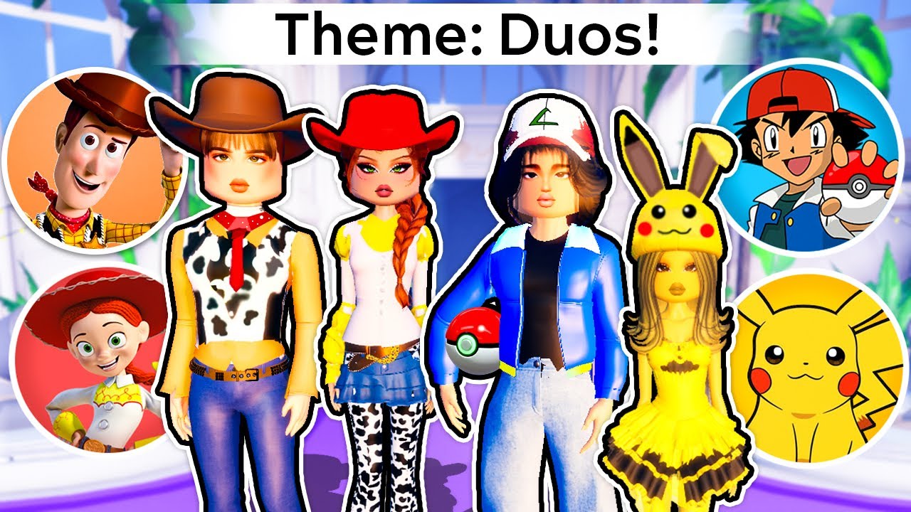 We dressed as Duos on Dress to Impress! | Roblox