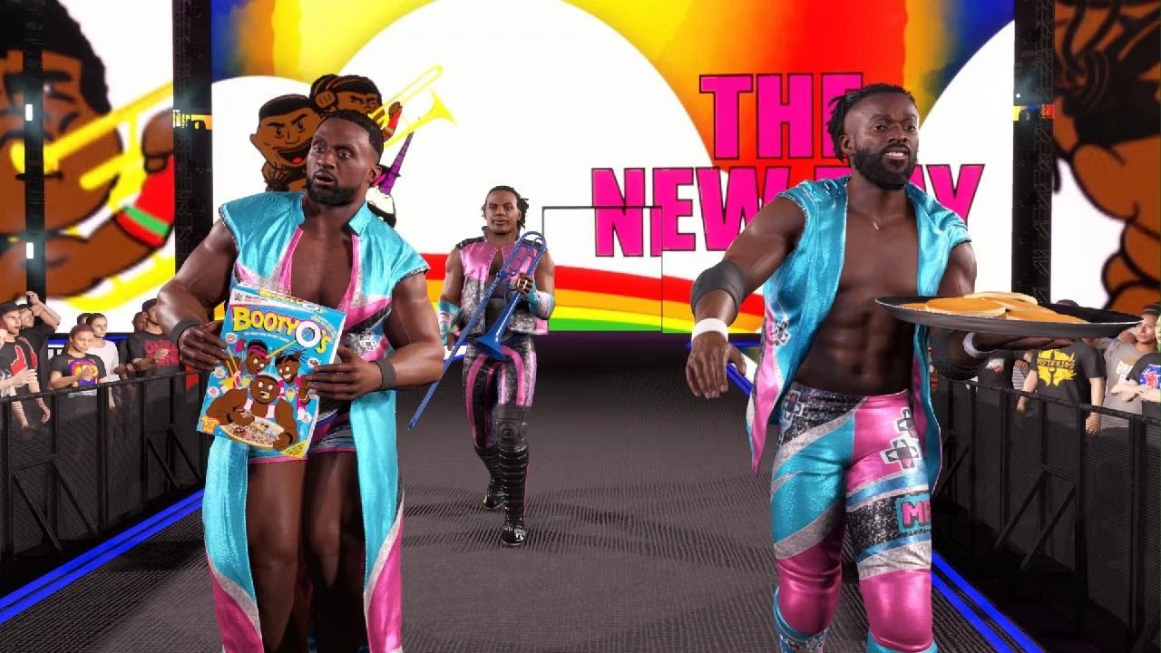 WWE 2K25 the new days vs the new outlaw (DLC)