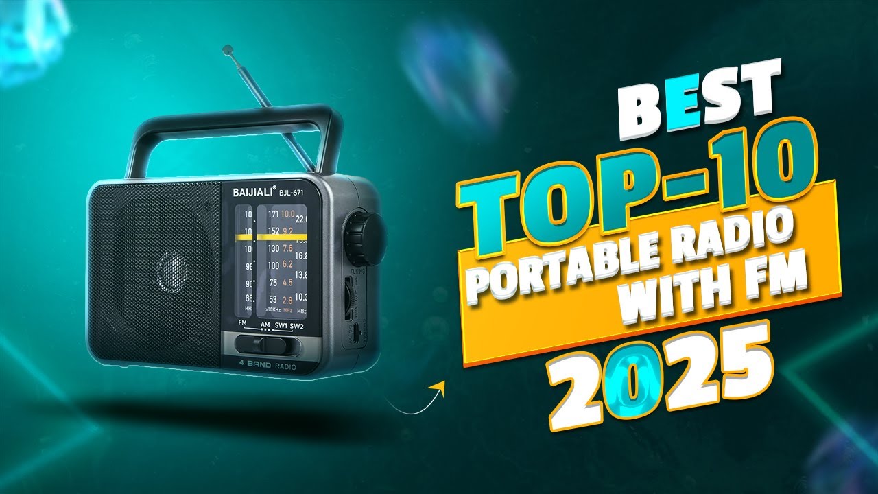 Top 10 Portable Am/fm Radios In 2025 - Top Portable Am/fm Radios For Travel - Reviewed & Rated