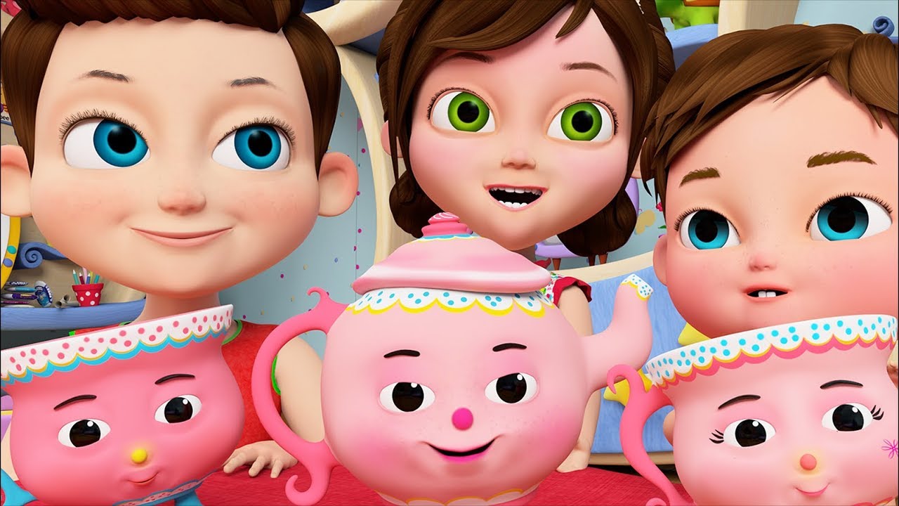 I'm a Little Teapot - THE BEST Songs for Children +More | Banana cartoon [HD]